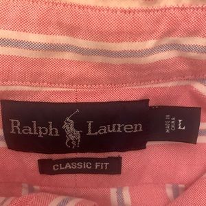 Button Down Collar Ralph Lauren Polo